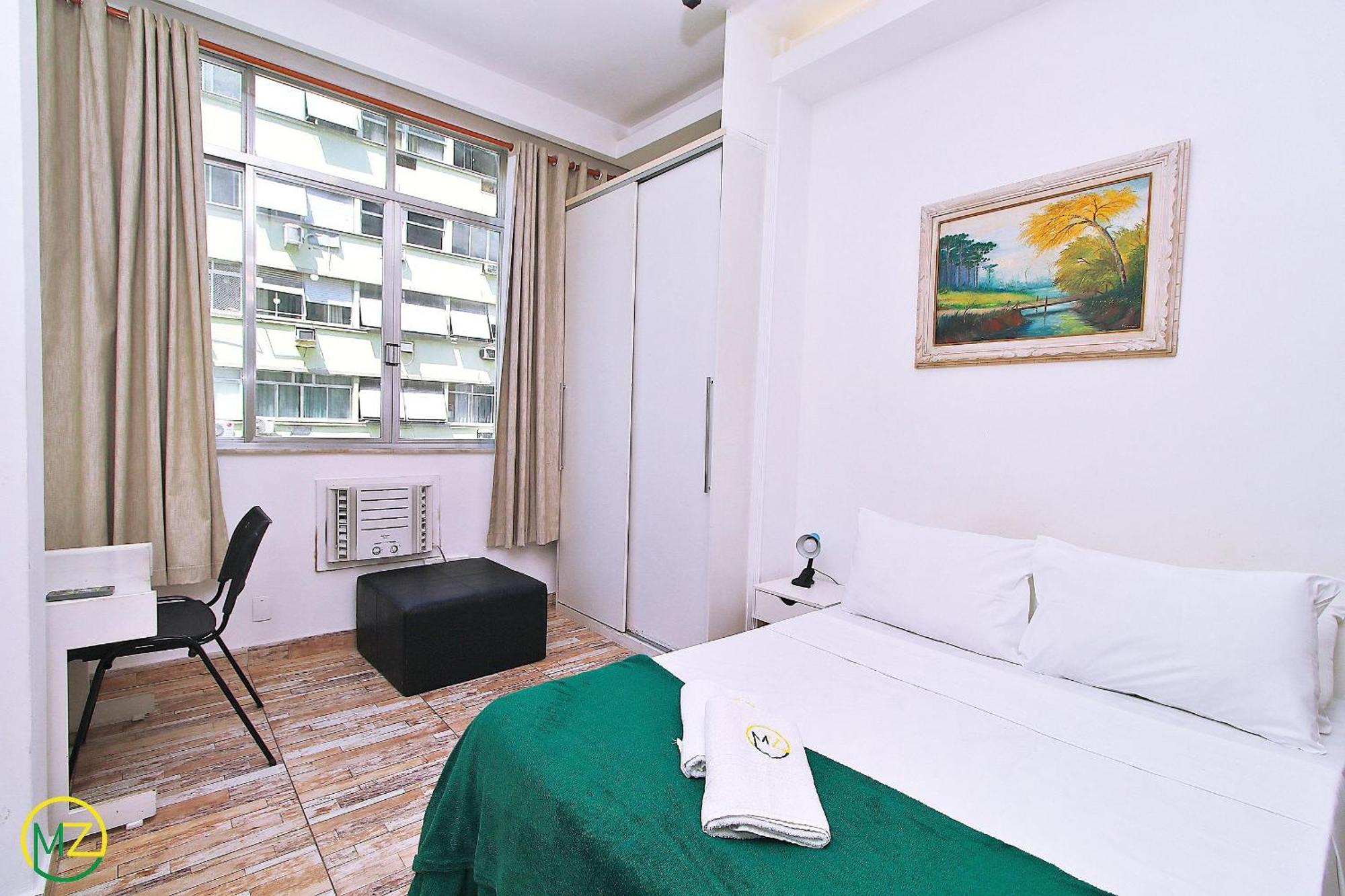 Studio Para 4 Pessoas Com Vista Mar Em Copacabana Rio de Janeiro Dış mekan fotoğraf